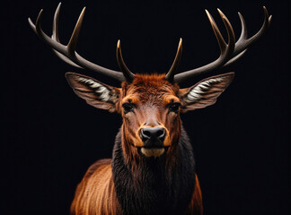 Head of a elk