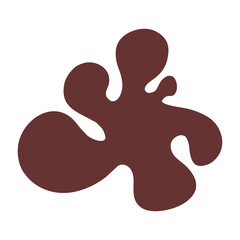 Chocolate splash vector background