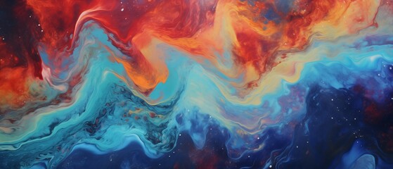 Fototapeta premium Abstract Watercolor Painting Background