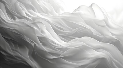 Gorgeous and luxurious, the beautiful wavy white satin exudes quality and elegance, offering a refined touch for any setting.