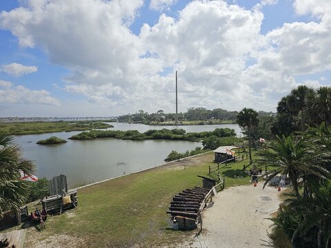 Ponce De Leon's Fountain Of Youth Archaeological Park Cloud Water Sky Plant Water resources