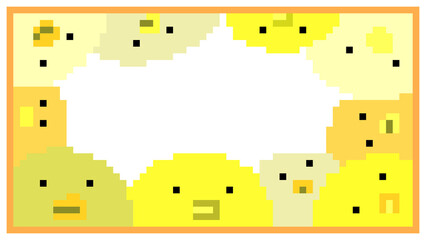 ひよこたくさん動画サムネイルフレーム © ブランチマイニング