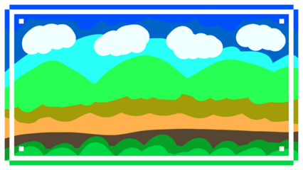 ゲームコマンド風動画サムネイルフレーム