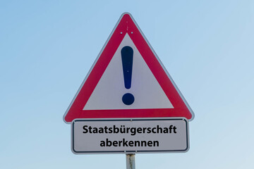 Staatsbürgerschaft aberkennen