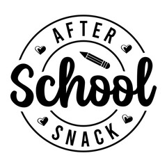 After School Snack SVG