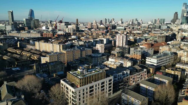 Borough High Street and Trinity Street Intersection, Southwark, London