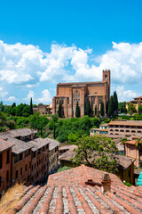 Fototapeta premium Basilica Cateriniana San Domenico - Siena - Italy