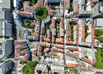 Lyon City Skyline - France