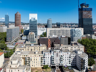 Lyon City Skyline - France