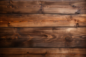 Naklejka premium Wooden background or texture with knots and nail holes. Wooden wall
