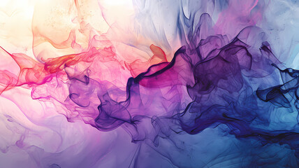 digital abstract ink art background, blending modern aesthetics with artistic expression