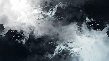 digital abstract ink art background, blending modern aesthetics with artistic expression