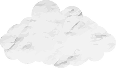 cloud paper art
