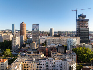 Lyon City Skyline - France