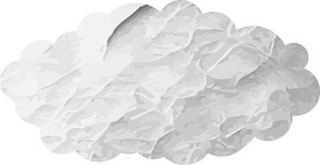 cloud paper art