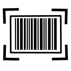 barcode vector icon