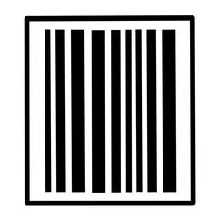barcode vector icon