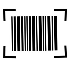 barcode vector icon