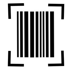 barcode vector icon