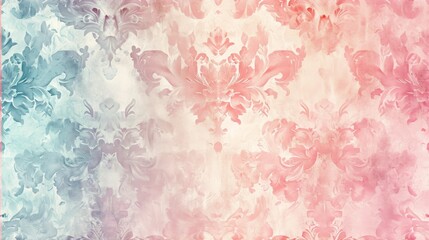  a pink, blue, and white wallpaper with a red border in the middle of the picture and a red border in the middle of the photo in the middle of the picture.