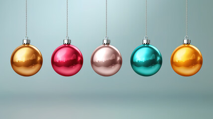 Christmas background decoration baubles balls hanging, Decorative beautiful Ball, Xmas Ornament Balls