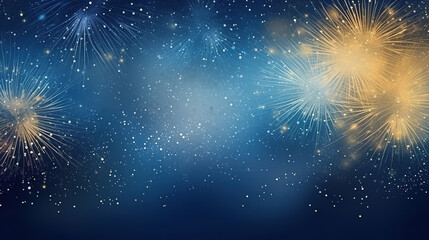 Celebration 2024 new year holiday on glitters background
