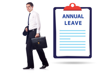 Concept of annual vacation and leave