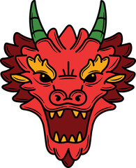 Chinese Dragon Illustration