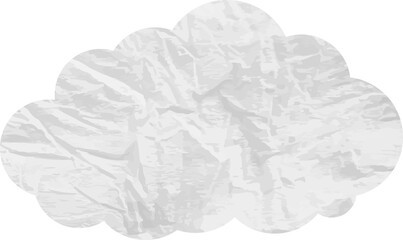 cloud paper art