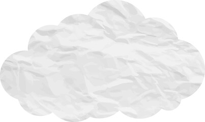 cloud paper art