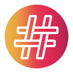 hastag icon