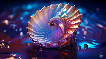 Poster Iridescent Shell © Kelly Cree