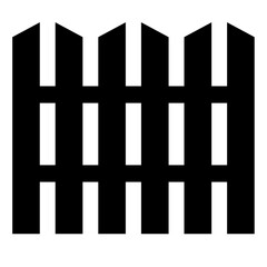 Fototapeta premium fence icon