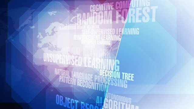 Artificial intelligence background of ai technology