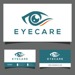 Illustration graphic vector of eyecare medical check up company or clinic logo design template