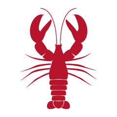 Red Lobster vector 