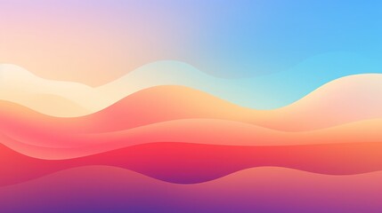 Background gradient colorful minimalist illustration
