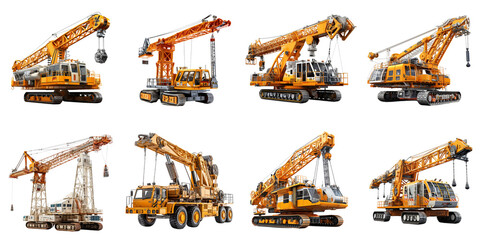 set collection crane Artificial Intelligence Generative