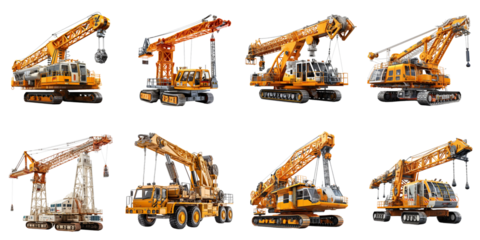 set collection crane Artificial Intelligence Generative