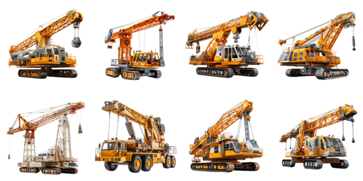 set collection crane Artificial Intelligence Generative