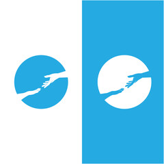 design logo ideas training dogs vector template. logo  suitable for dog trainer company, dog shop, dog food store