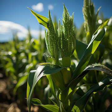 Visualize_a_vibrant_healthy_corn_plant_standing_tall_in