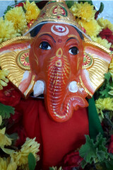 Face of Lord Ganesha