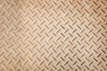grunge grey rusty on brown metal wall background texture, steel metal grunge texture with rusty fancy used for background.