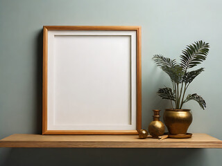 empty blank mock up poster frame  ,Empty space advertisement board, blank white signboard on...