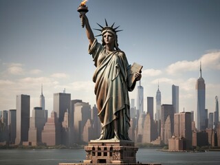 Obraz premium The statue of Liberty