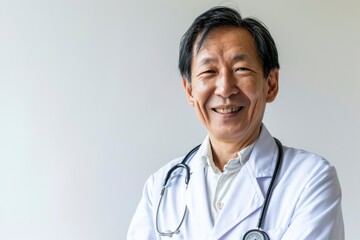 Fototapeta premium Photo of a smiling doctor