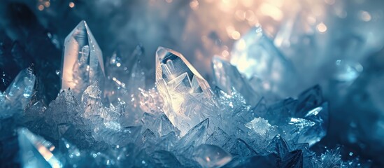 Crisp, icy crystal