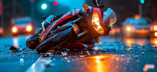 Title 2: "Crash Chronicles: The Aftermath of a Motorcycle Accident