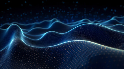 Black, Blue, Wave, Background, Light, Backgrounds, Futuristic, Abstract, Design, Modern, Technology, Digital, Artistic, Motion, Gradient, Vibrant, Illumination